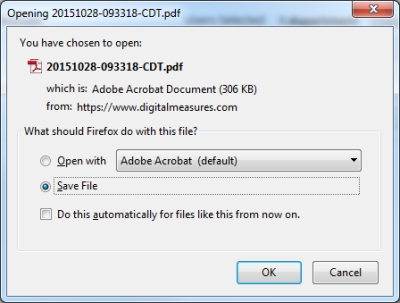 screen capture PDF file save