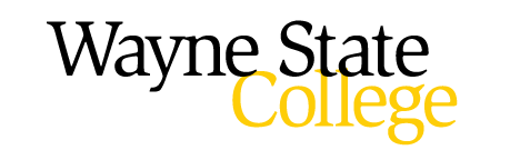 Wordmark of Wayne State College.