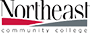 Logo of Northeast Community College.