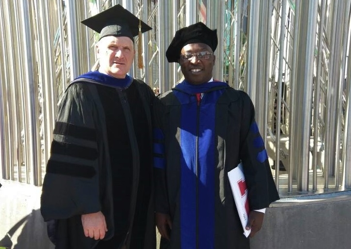 International BHEARD Scholar Robert Mugabi with adviser Curt Weller University of Nebraska Lincoln Department of Food Science